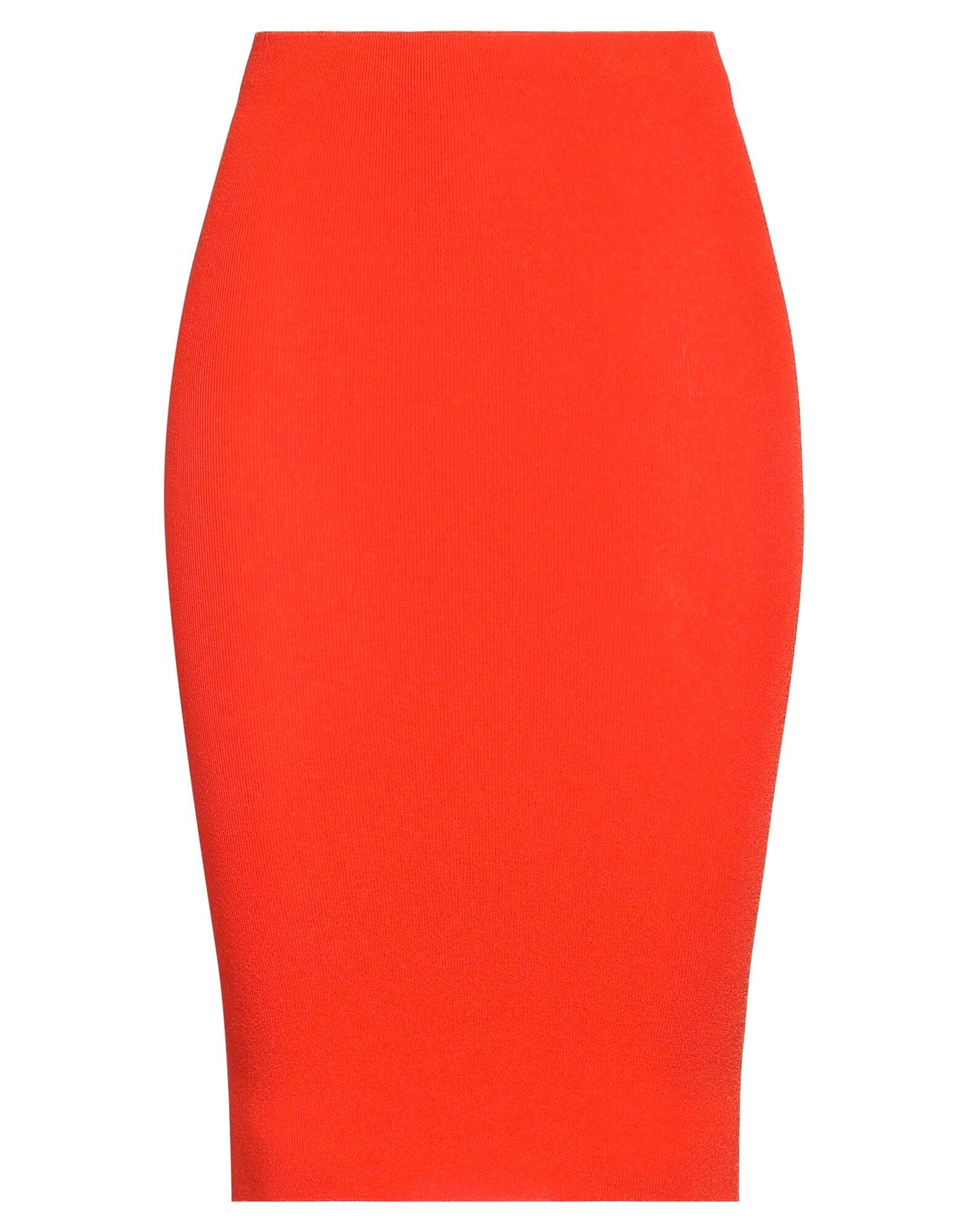 

Юбка миди Laneus, оранжевый