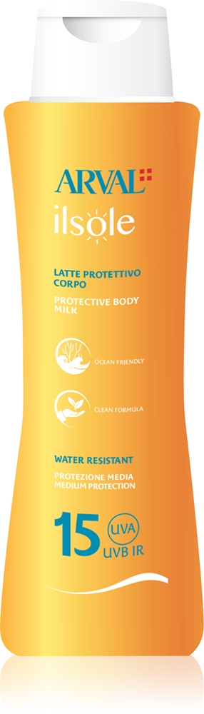 

Ilsole защитное молочко для тела spf 15 солнцезащитный лосьон spf 15 Arval, 200 мл