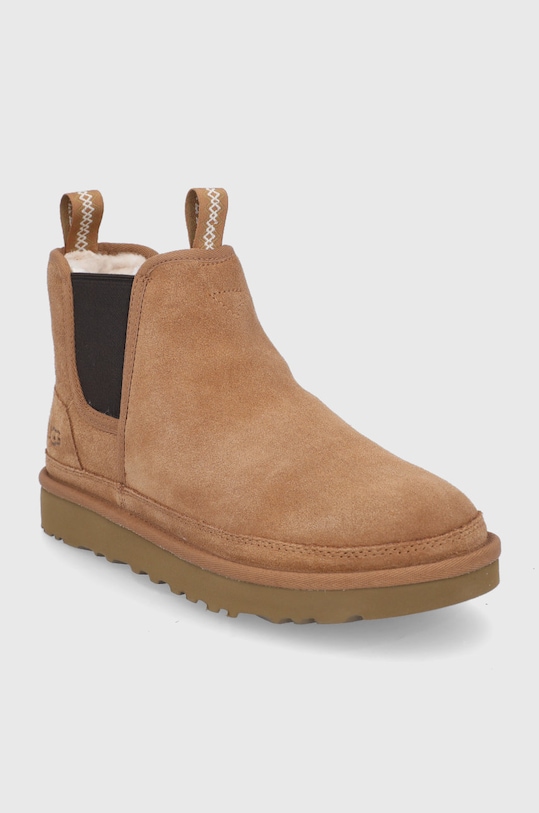 Мужские ботинки челси Ugg Neumel замшевые, коричневый — фото 2