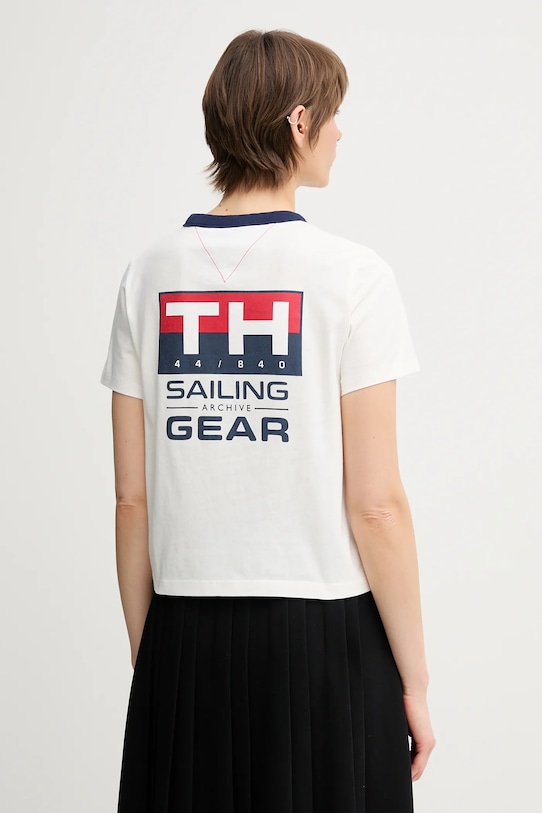 

Хлопковая футболка SAILING Tommy Hilfiger, белый