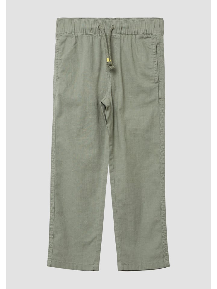 

Тканевые брюки s.Oliver, оливковый