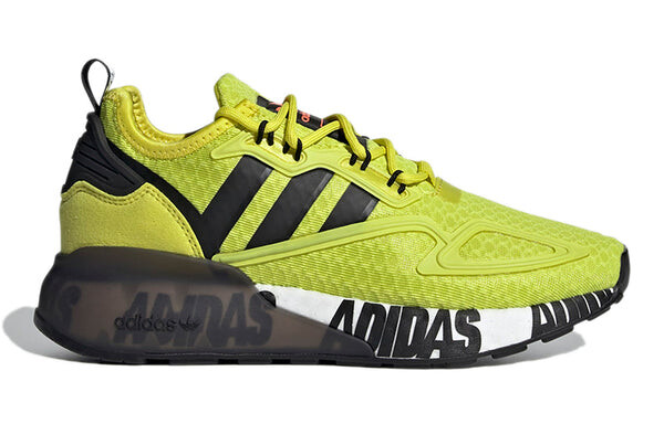 Кроссовки zx 2k boost j Adidas, желтый — фото 3