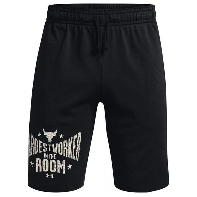 

Черные мужские шорты Under Armour Project Rock Terry Under Armour, черный