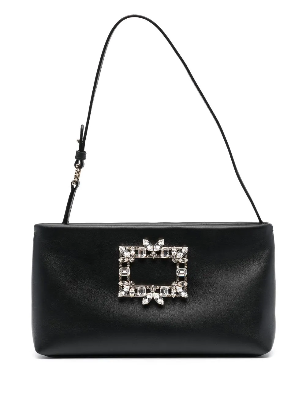 

Сумка на плечо с кристаллами Roger Vivier, черный