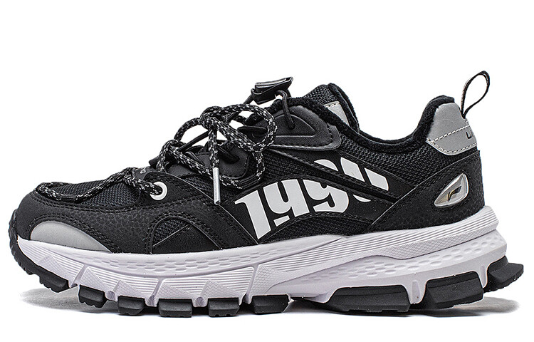 

Кроссовки LINING YOUNG Sports Life Collection Kids Lifestyle Shoes GS Low-top Black Fleece-lined, черный