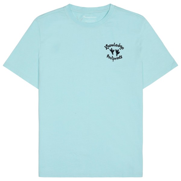 

Обычная футболка с принтом из одинарного джерси Knowledgecotton Apparel, мультиколор