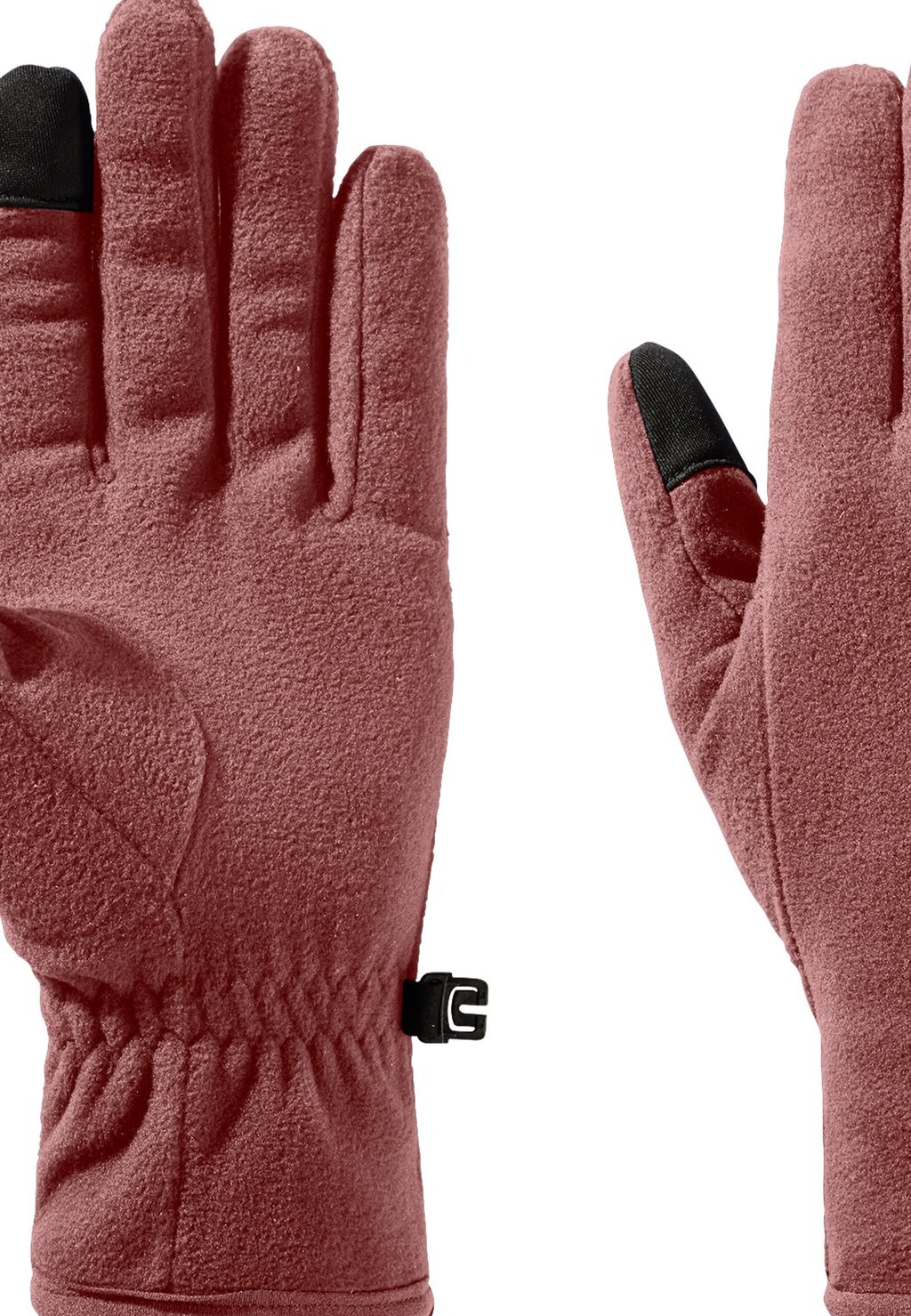 

Перчатки REAL STUFF Jack Wolfskin, темно-красный