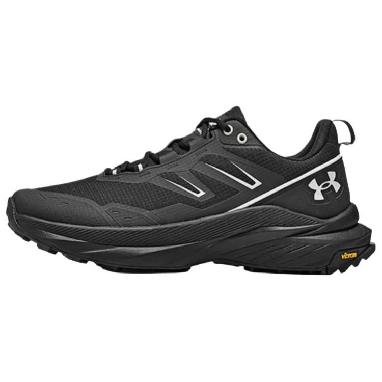 

Under Armour Кроссовки для бега на открытом воздухе с низким верхом, устойчивые к истиранию, черные, мужские