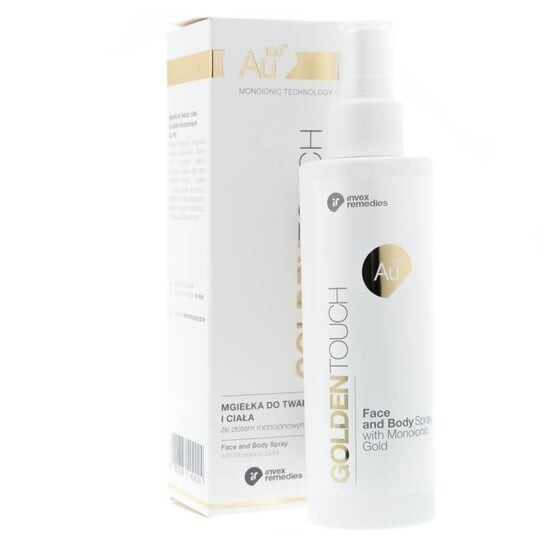 

Спрей для лица и тела с золотом Au100, 200 мл Invex Remedies, Golden Touch