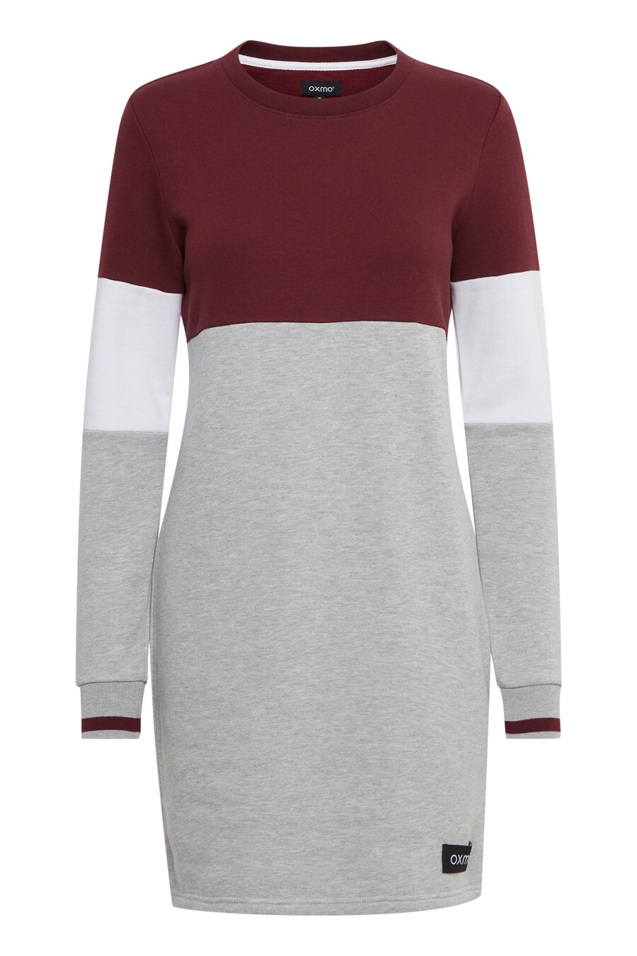 

Мини платье Oxmo Dress OMILA, цвет grey/wine red
