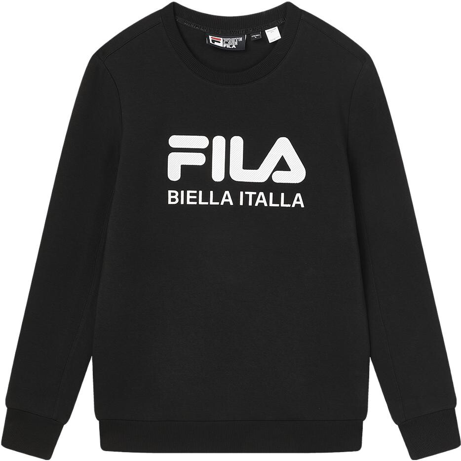 

Толстовка мужская, цвет черный как смоль Fila, черный