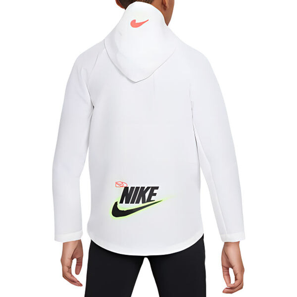 Куртка плетеная куртка с логотипом dri fit Nike, белый — фото 3