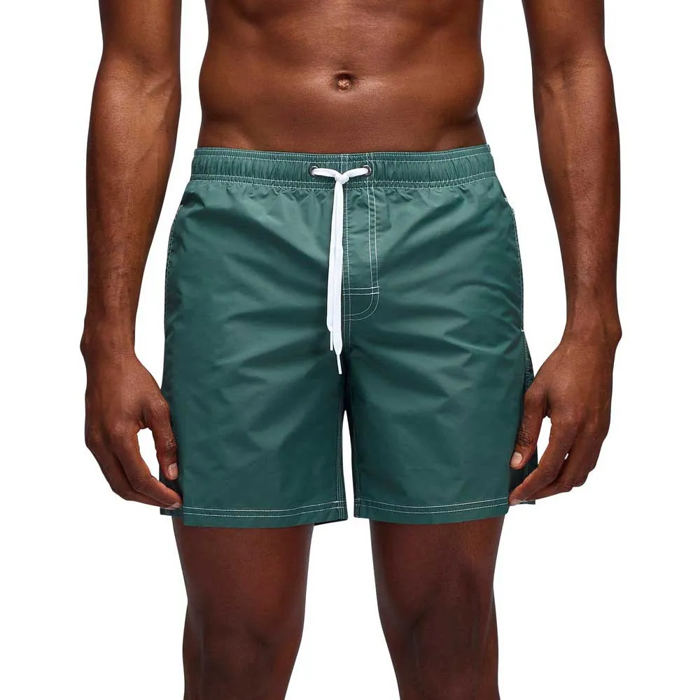 

Шорты для плавания Sundek Elastic iconic taffeta, зеленый