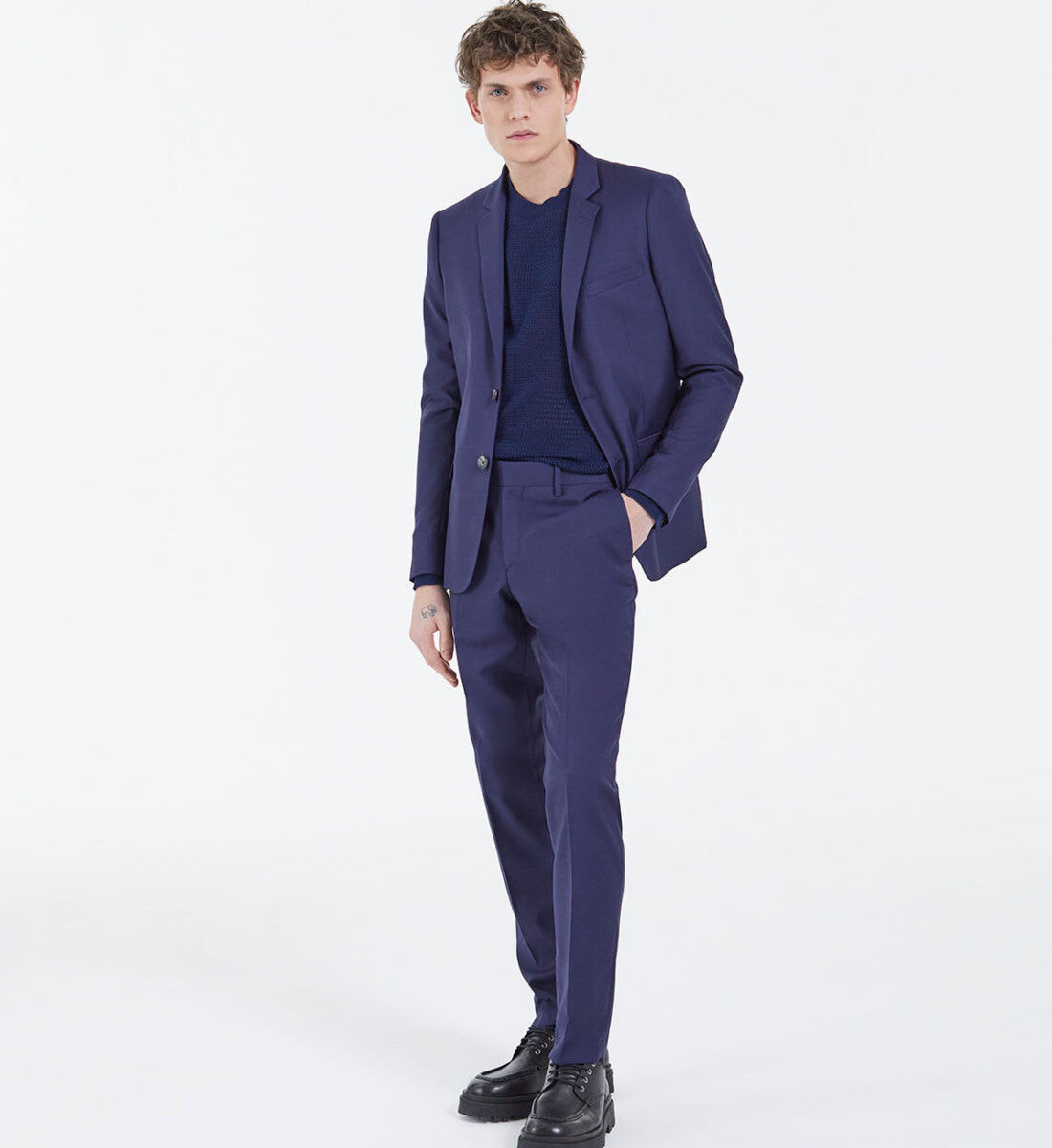 

Темно-синий пиджак THE KOOPLES, темно-синий