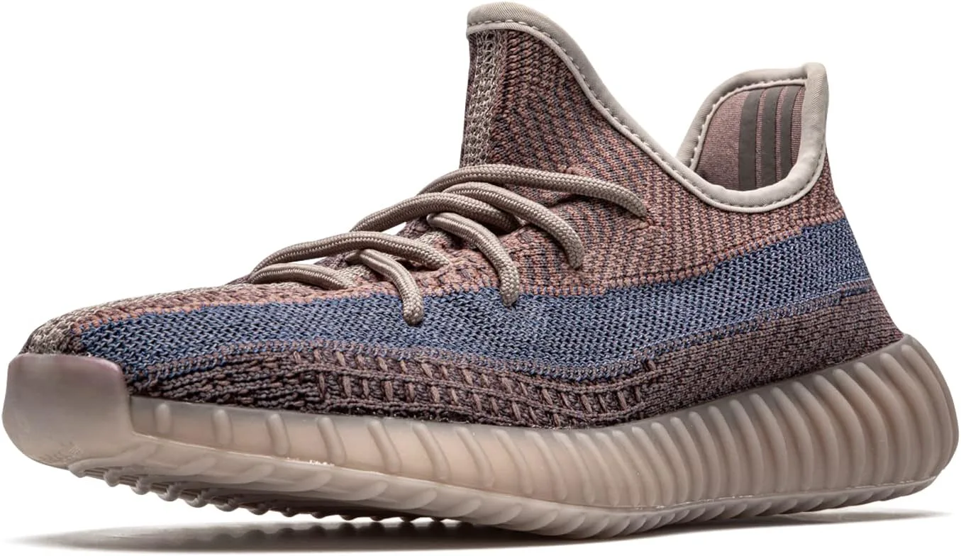 Мужские кроссовки Adidas Yeezy Boost 350 V2, коричневый/серый — фото 3
