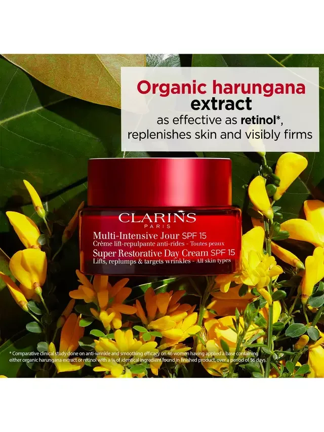 Крем для лица Clarins — Супервосстанавливающий дневной SPF15, 50 мл — фото 4