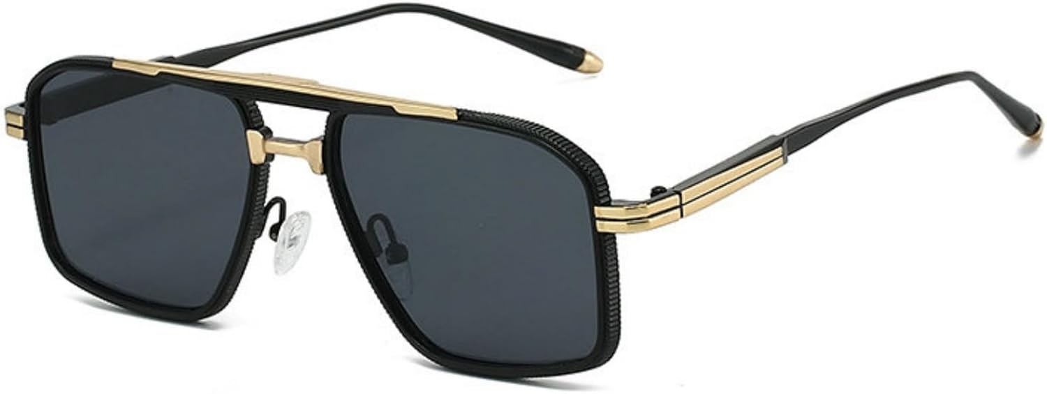 

Солнцезащитные очки Willochra в стиле ретро с металлическим корпусом, квадратной формы, для женщин и мужчин, винтажные дизайнерские очки-пилот большого размера, прямоугольной формы, C1