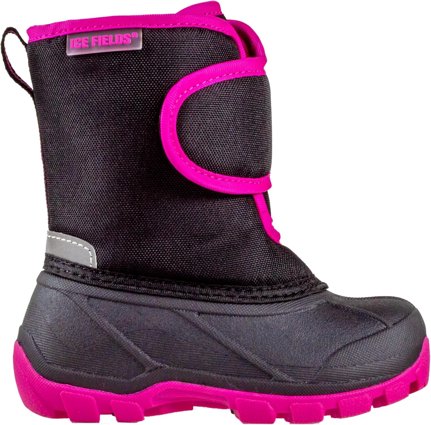 

Зимние ботинки для маленьких детей Adrian Toddler Ice Fields, теплые, водонепроницаемые, с флисовой подкладкой, Fuchsia