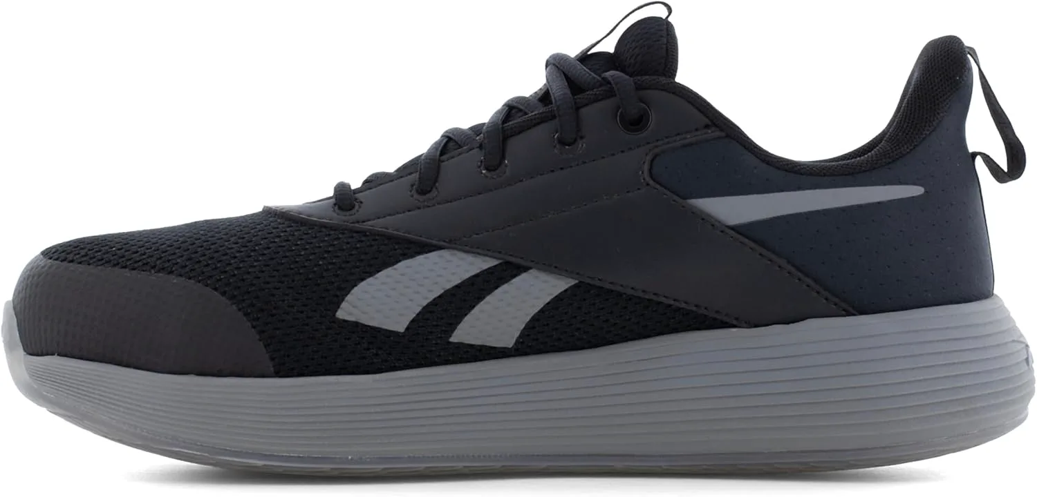 Мужские рабочие кроссовки Reebok Dmxair Comfort+, черный/серый — фото 3