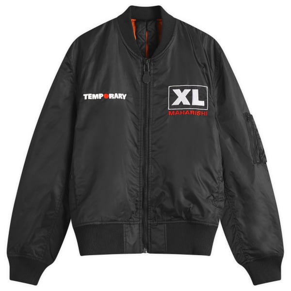 

Xl временная летная куртка Celeste MA-1 Maharishi, черный