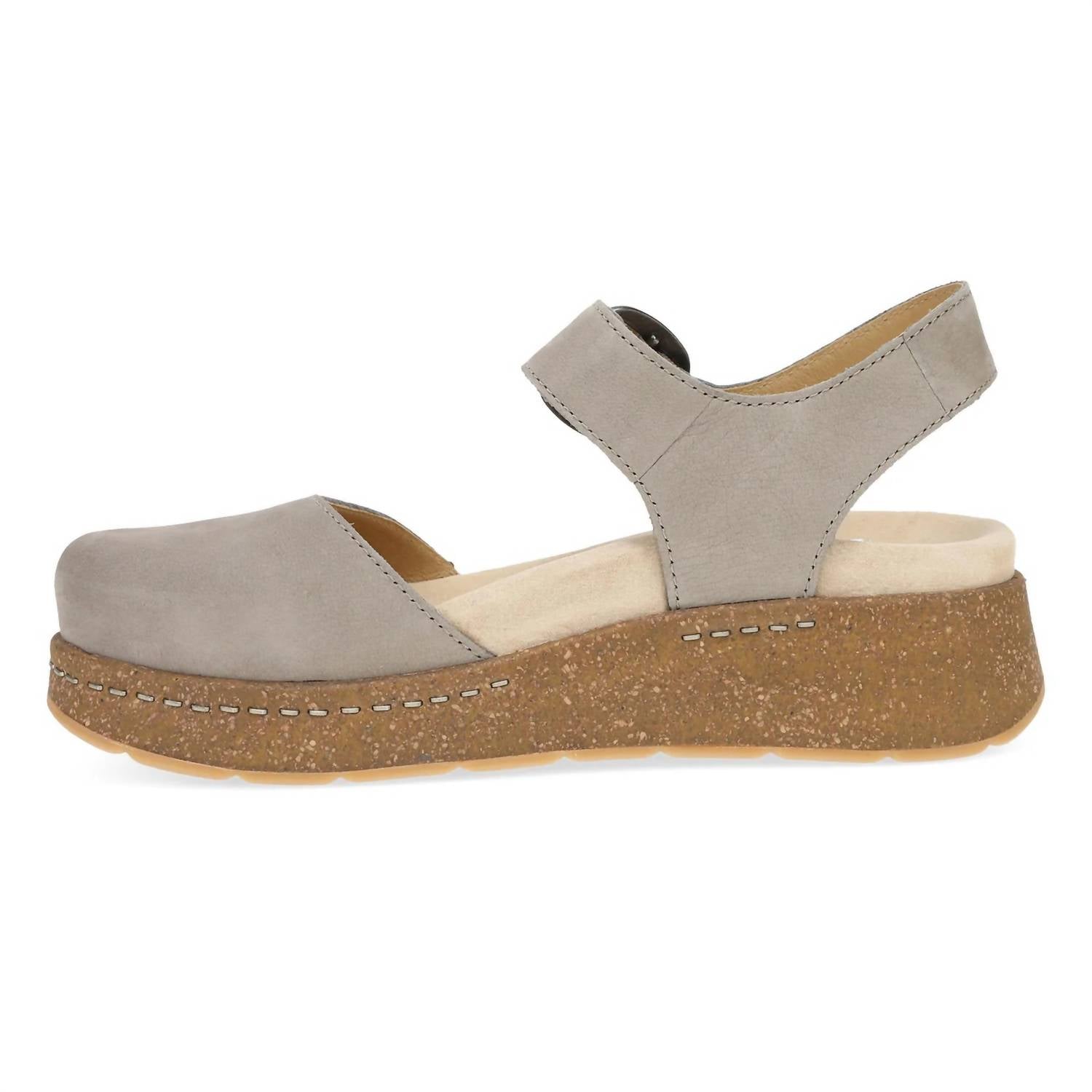 Женские вощеные сандалии Brynlee в цвете таупе Dansko, Taupe — фото 2