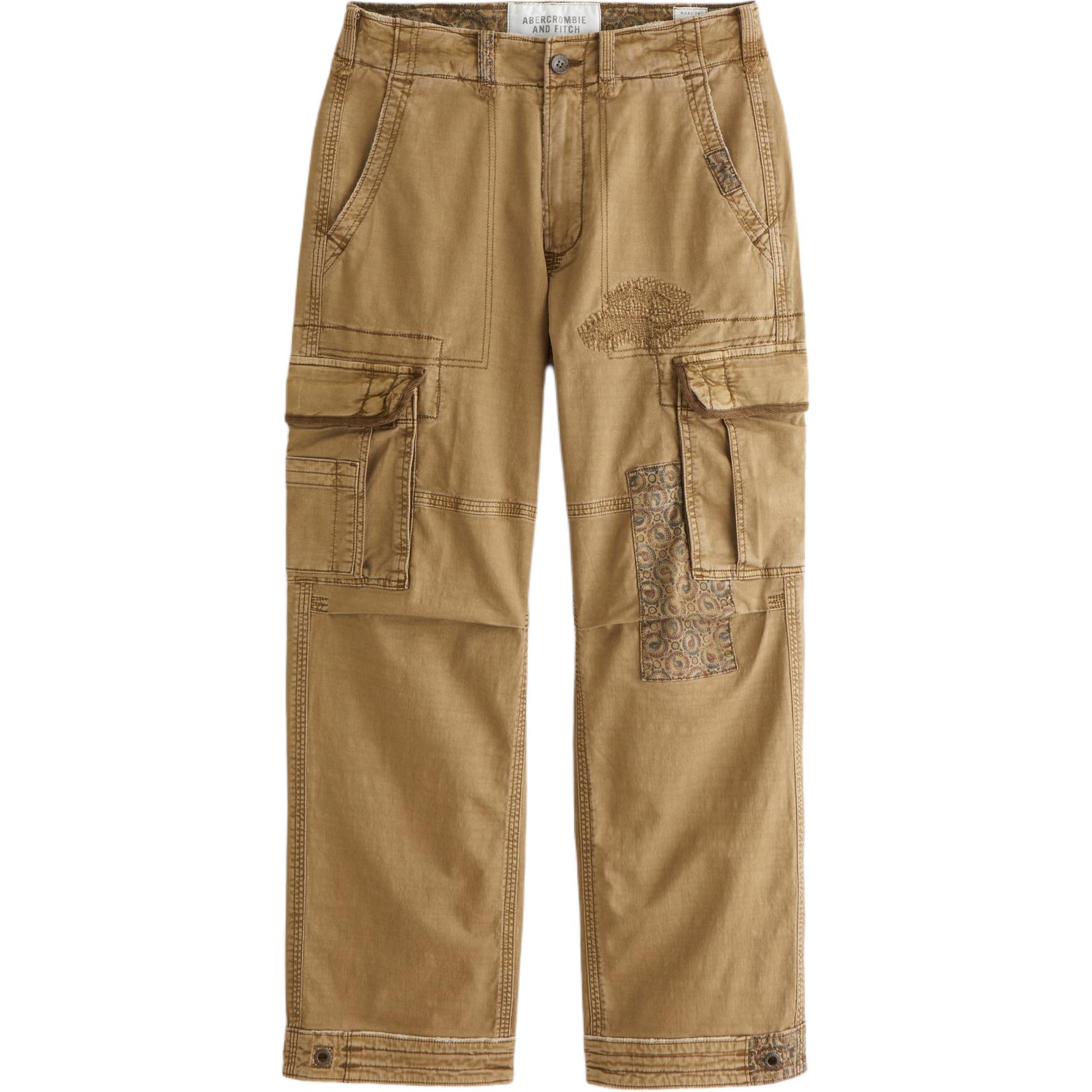 

Грузовые штаны мужские Abercrombie＆Fitch, Tan