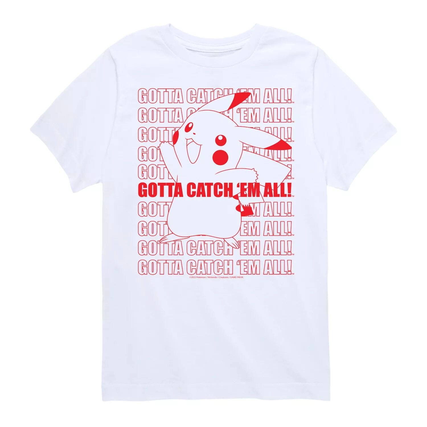 

Футболка Pokemon Catch Em All для мальчиков 8–20 лет Pokemon