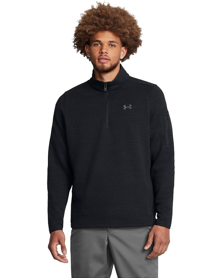 

Мужской худи Under Armour Specialist 1/4 Zip, Black/Castlerock