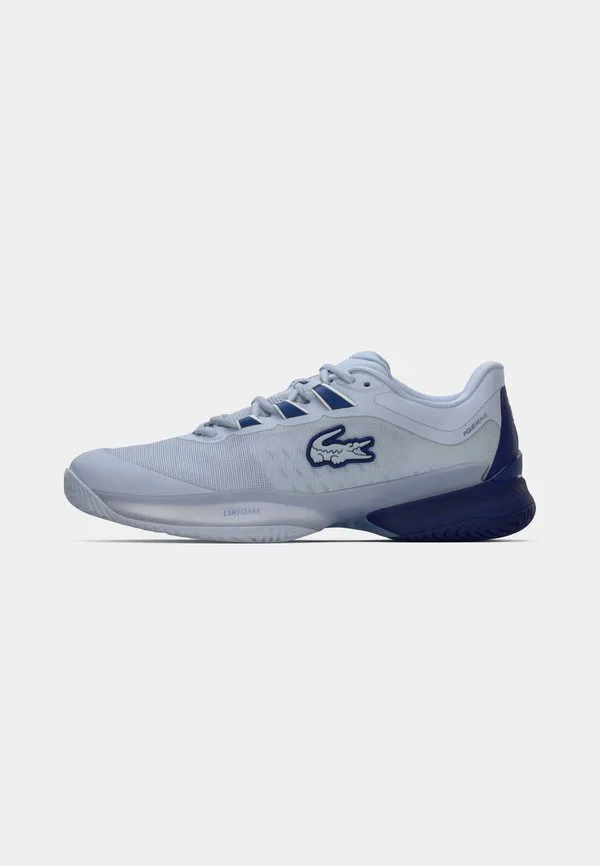 Кроссовки для тенниса ag lt ultra для любых поверхностей Lacoste Sport, Light Blue/Dark Blue — фото 2