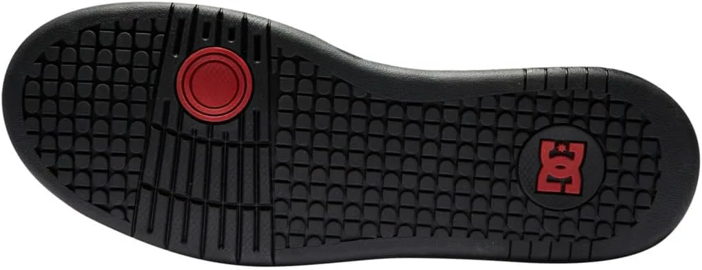 Мужские кроссовки DC Shoes Manteca 4 Hi высокие для скейтборда, черный/красный — фото 4