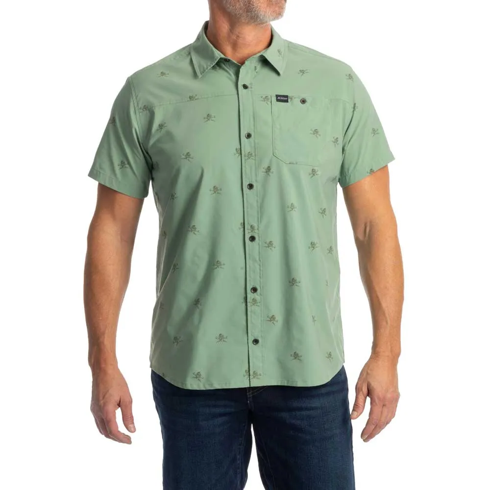 

Рубашка с коротким рукавом Klim Petrol Stretch, зеленый