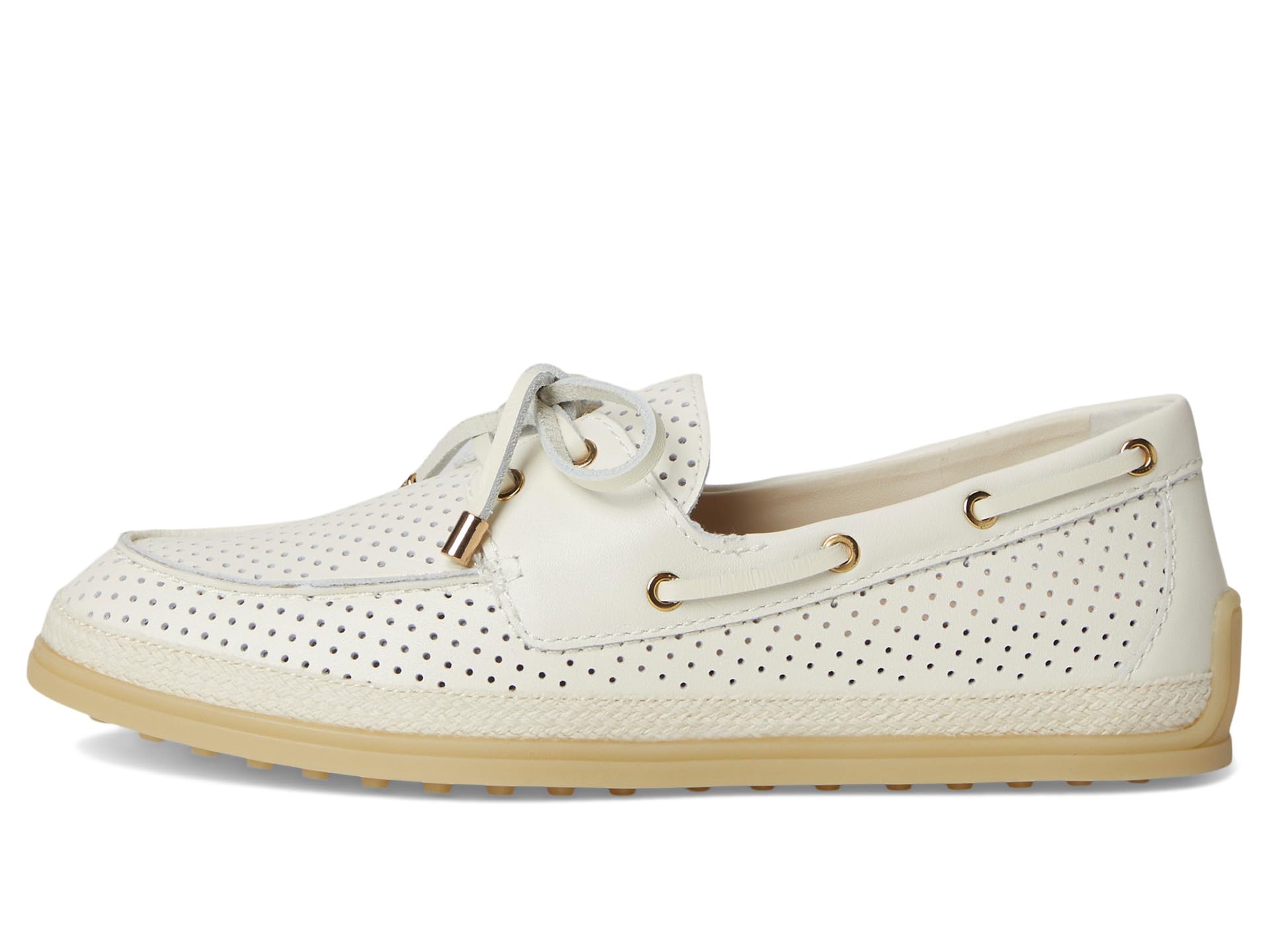 Лоферы Dolce Vita Doris, цвет Off-White Perforated Leather — фото 4