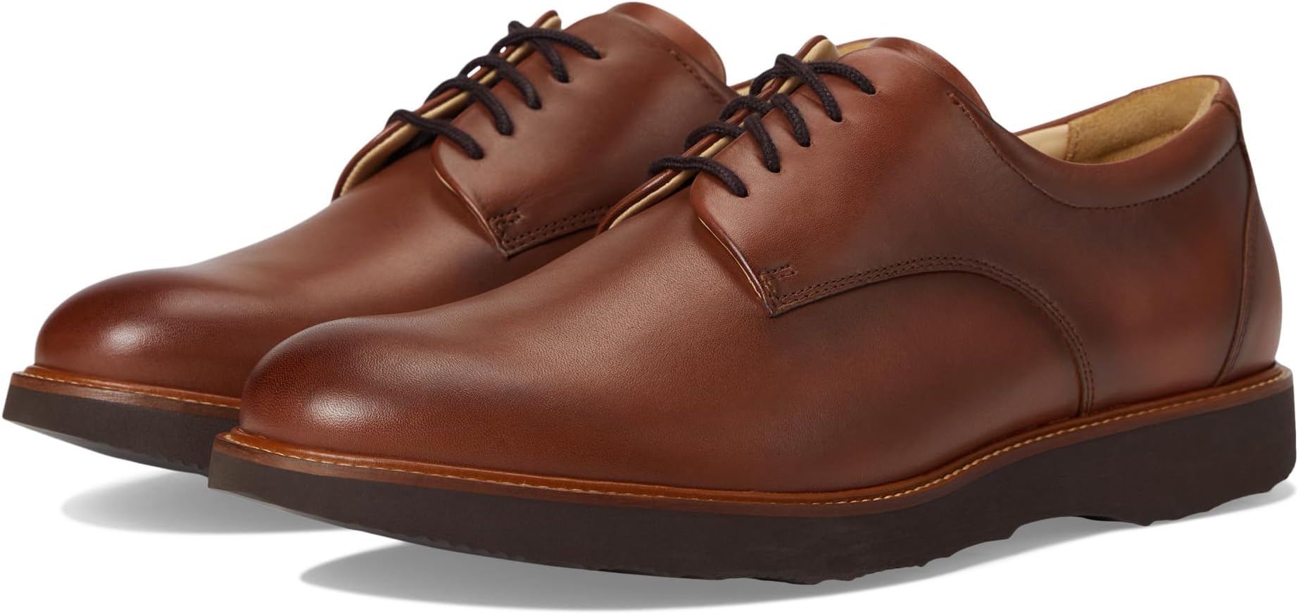 

Оксфорды Samuel Hubbard Founder, цвет Cognac Leather