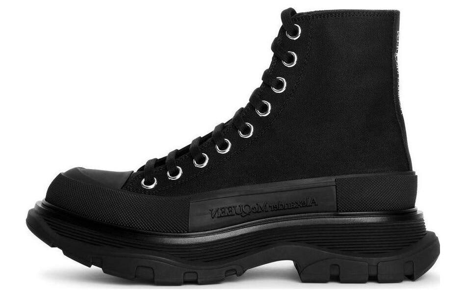 Женские ботинки Alexander McQueen Tread Slick, черный