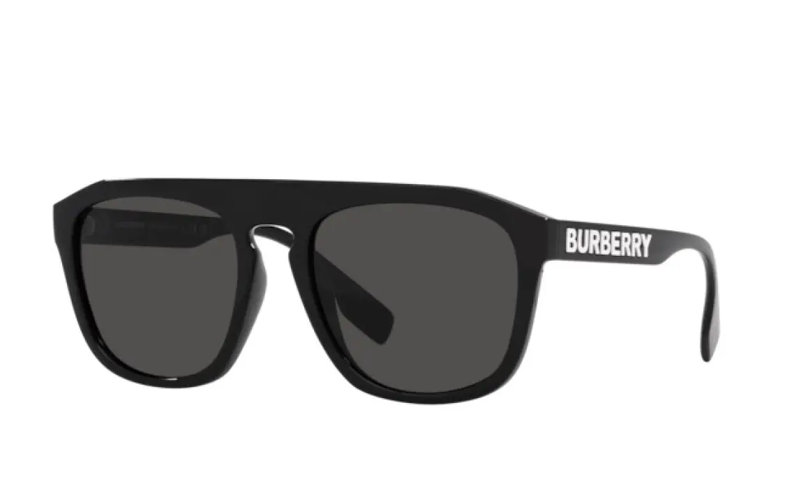 

Солнцезащитные очки Burberry Square мужские, черный / белый