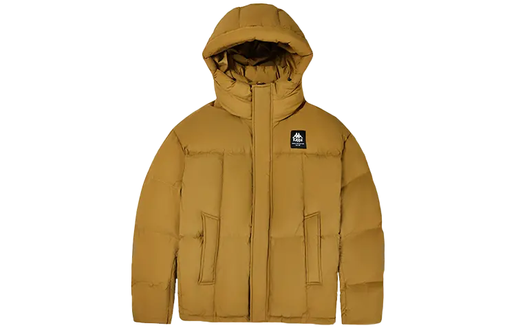 

Kappa Пуховик унисекс сушеный имбирно-желтый 6547, Dried Ginger Yellow-6547