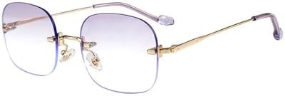 

Солнцезащитные очки без оправы 2027 года для женщин, винтажные солнцезащитные очки в стиле ретро, ​​маленькая оправа, женские очки с градиентной защитой UV400 MTZJH, 9