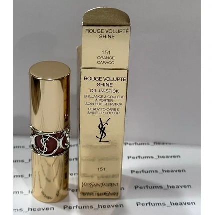 

Губная помада Rouge Volupte Shine Oil-In-Stick № 151 Orange Caraco Yves Saint Laurent