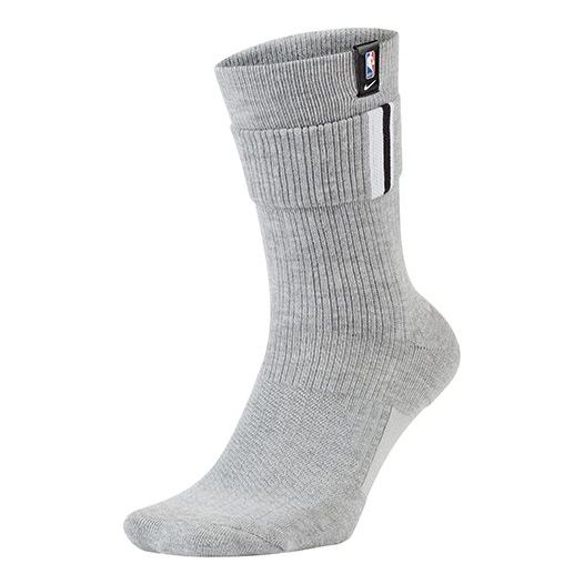 

Носки brooklyn nets courtside nba sports socks gray Nike, серый