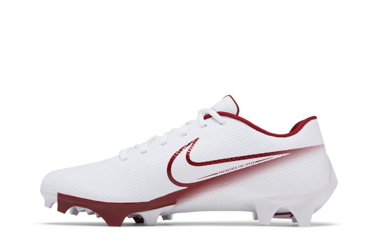 Бутсы Nike Vapor Edge Speed 360 'White Team Crimson', белый — фото 4