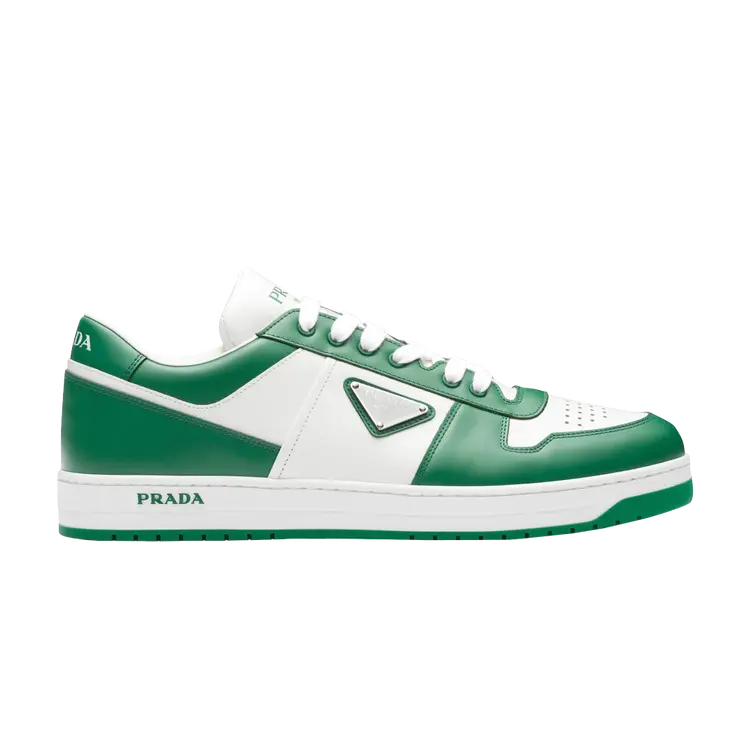 

Кроссовки Prada Downtown Leather 'Mango', белый