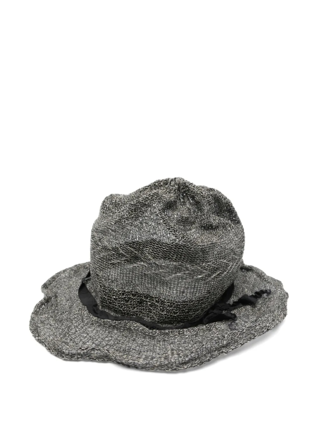 

Мятая шляпа Yohji Yamamoto, серый