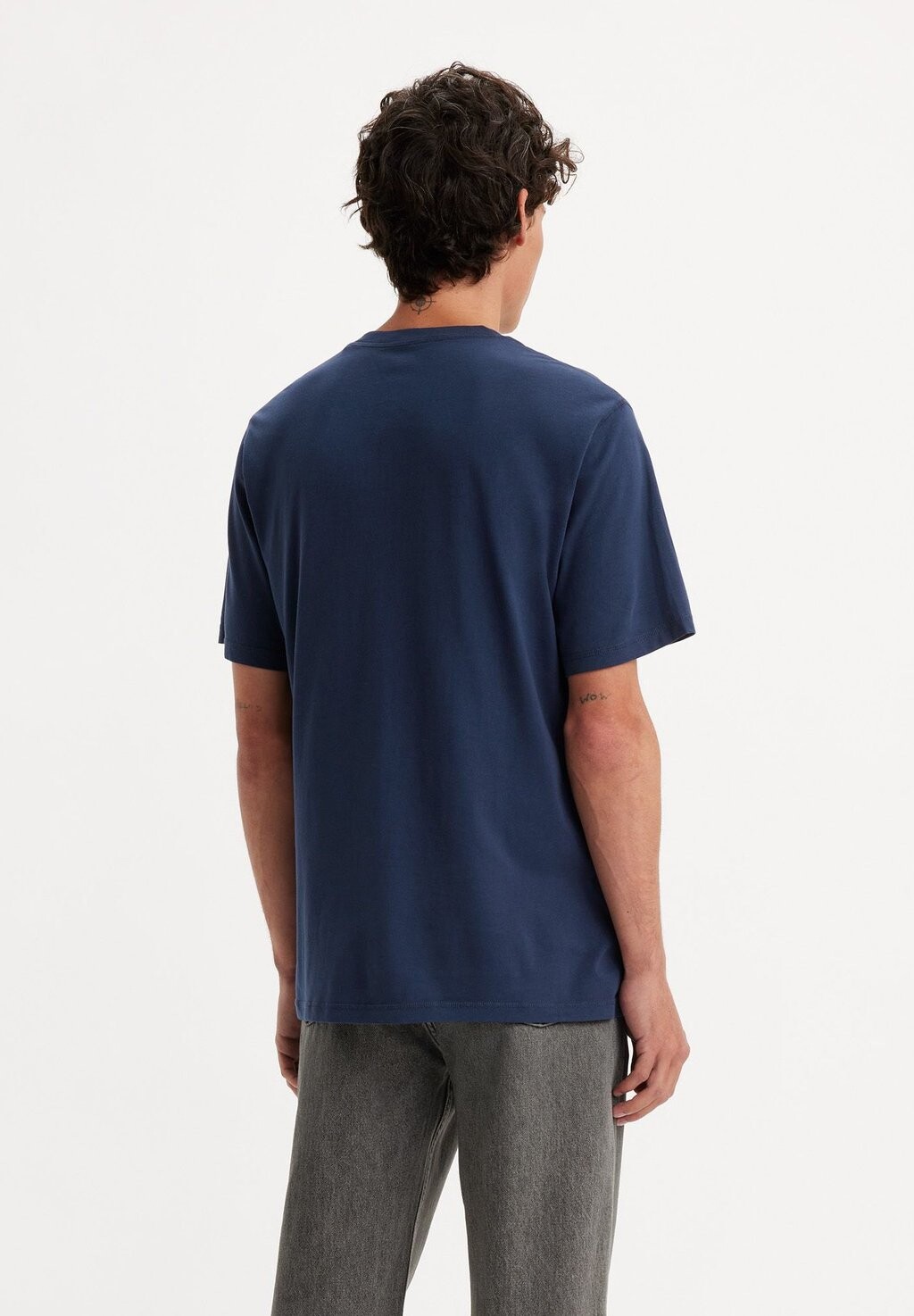 

Базовая футболка BUTTON HENLEY Levi's®, темно-синий