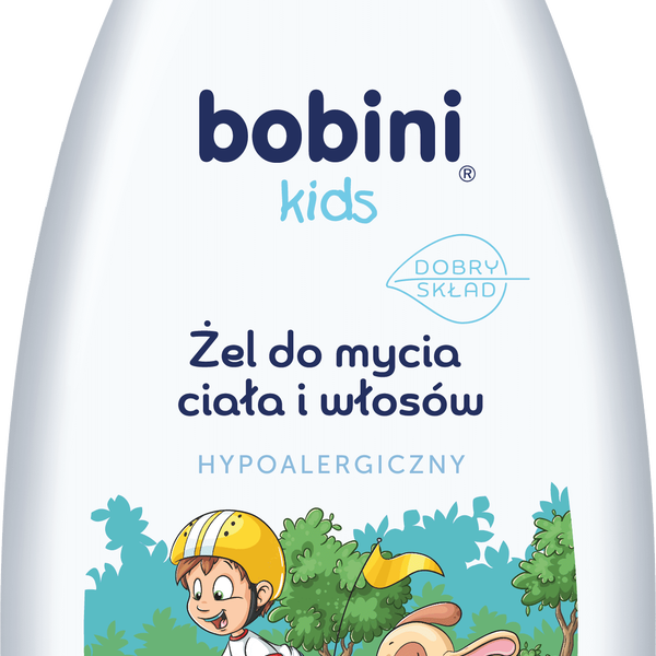 

Детский гель для мытья тела и волос, 500 мл Bobini Kids