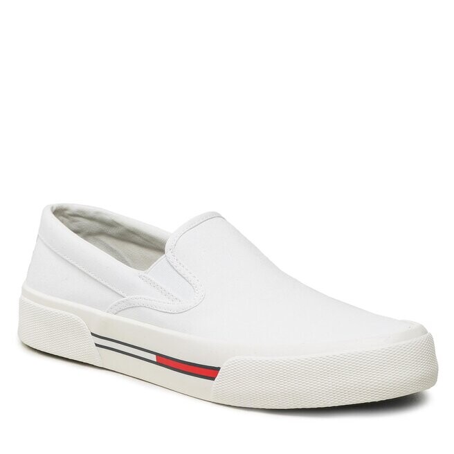 

Кроссовки Tommy Jeans SlipOn Canvas, белый