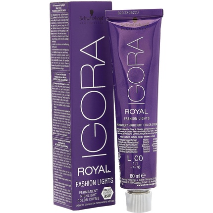 

Краска для волос IGORA Royal Fashion Lights L-00 Natural Extra 60 Ml