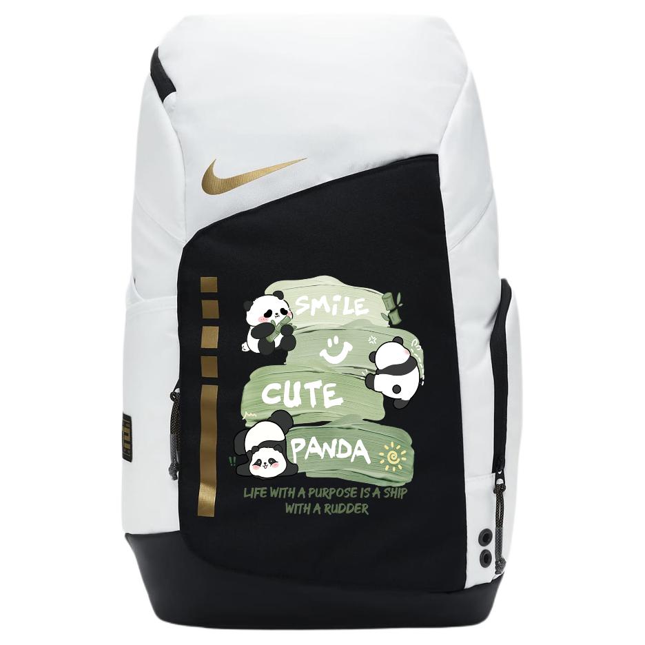 

Nike Тканевый рюкзак унисекс черно-белый, Watercolor Panda
