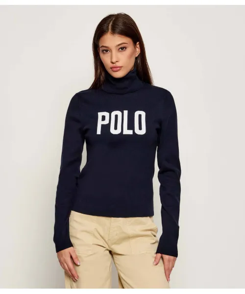 

Водолазка Slim fit Polo Ralph Lauren, синий