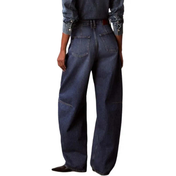 Джинсы женские denim blue moderate scimitar Calvin Klein — фото 3