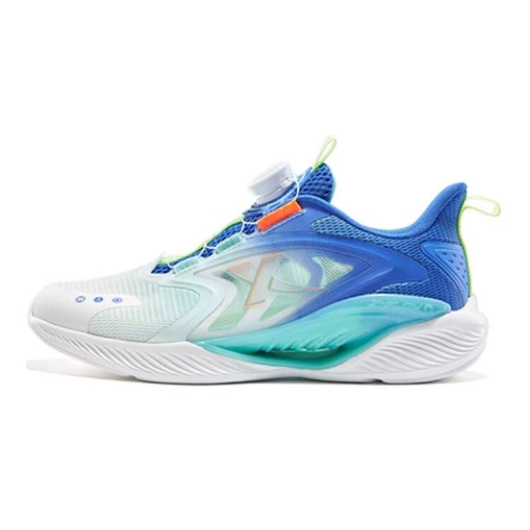 

Кроссовки детские Qing Feng 5.0 GS Low-top белые/синие Xtep, белый/синий